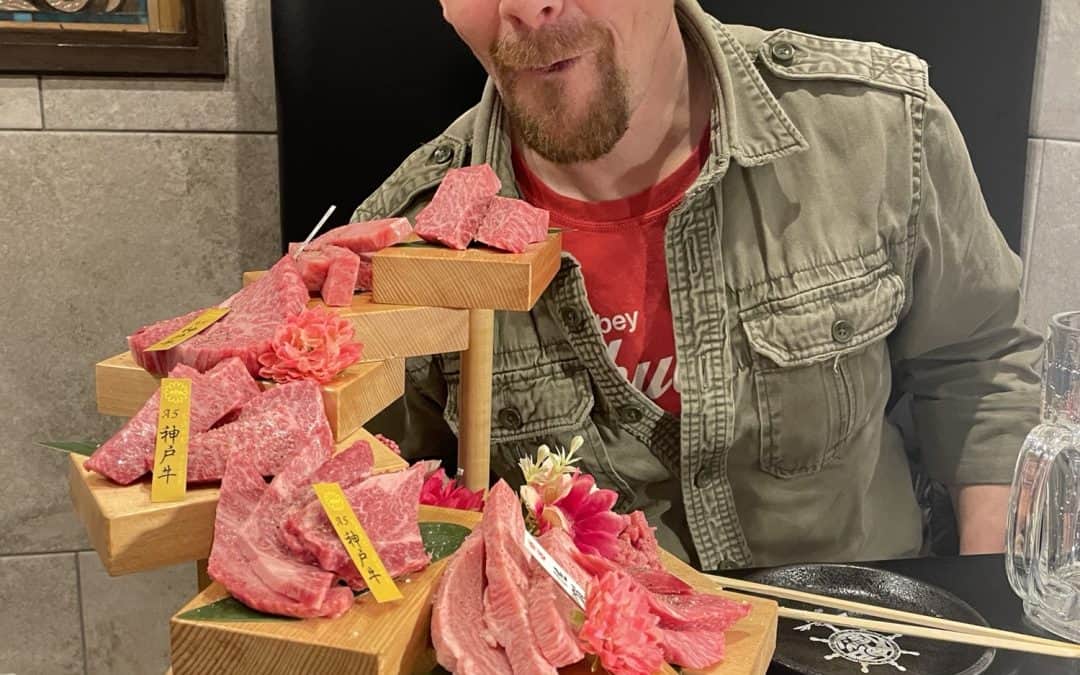 Osaka castle, SpaWorld, and Kobe beef